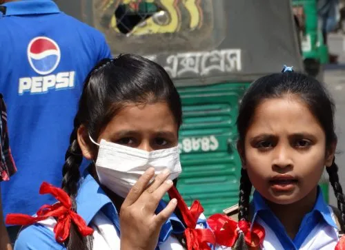 pollution girl