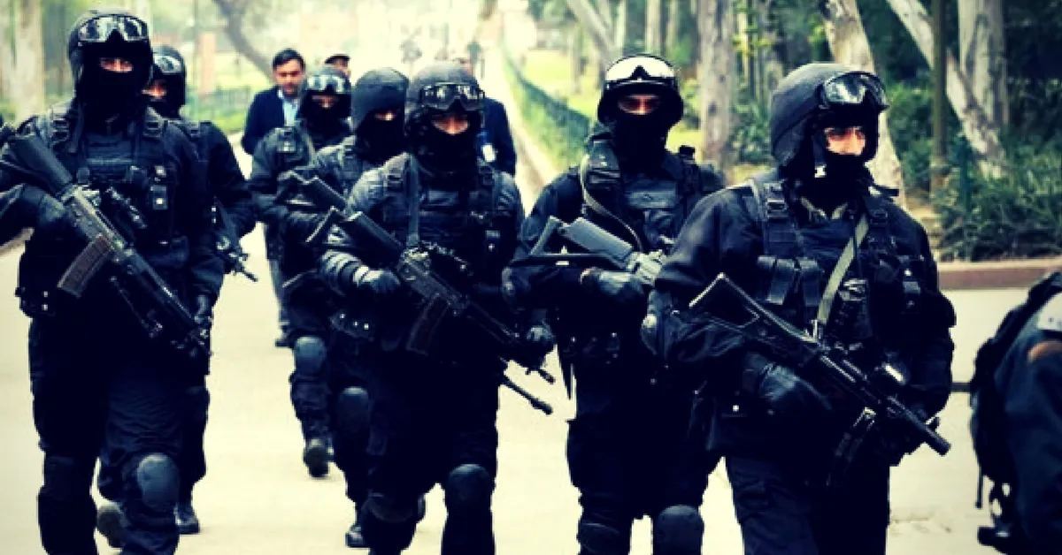 NSG Commandos. Picture Courtesy: Wikipedia.