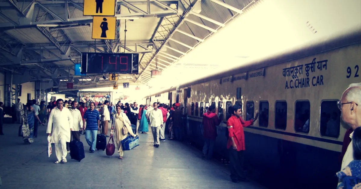 9 lakh senior citizens gave up railways subsidies. Picture for representative purposes only. Picture Courtesy: Wikipedia. 