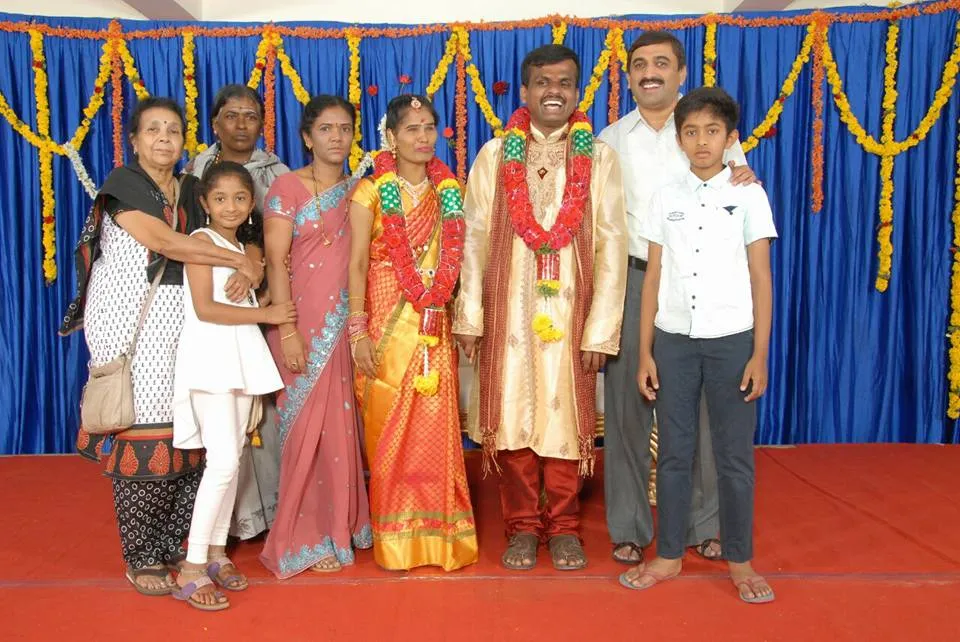 visually-impaired couple wedding bengaluru