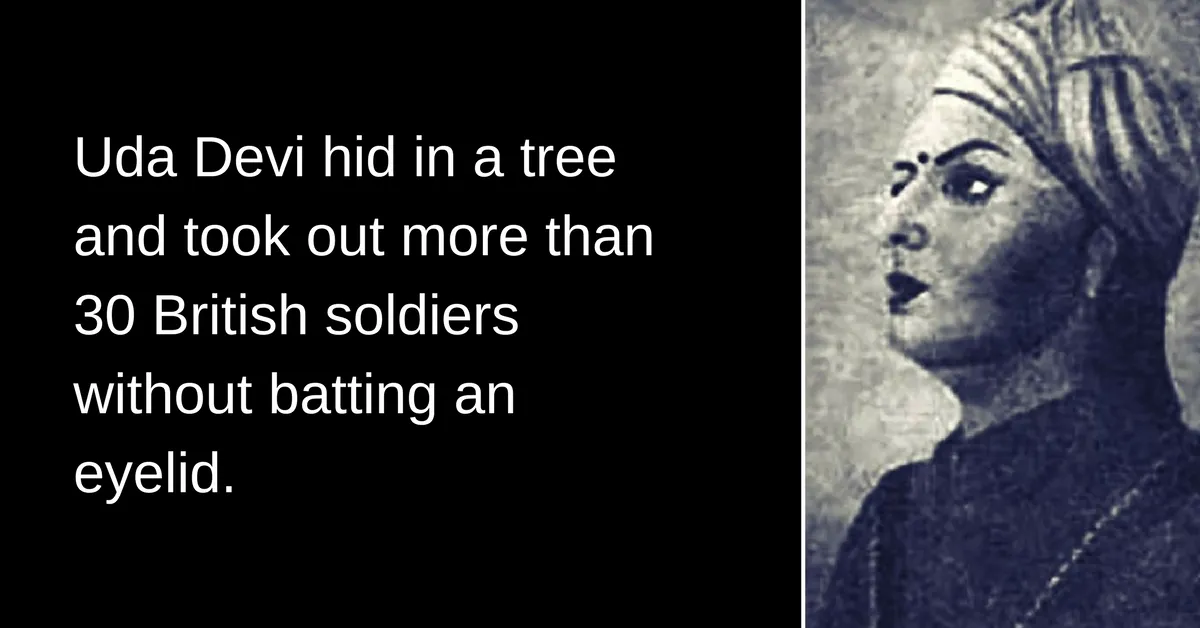 Uda Devi hid in a tree, and took out more than 30 British soldiers without batting an eyelid.Representative image only. Image Courtesy:Wikimedia Commons
