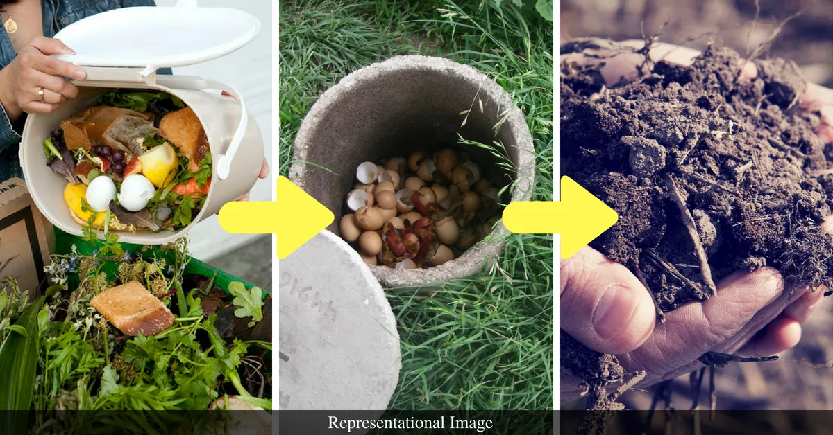 Man uses PVC pipe to convert waste into manure