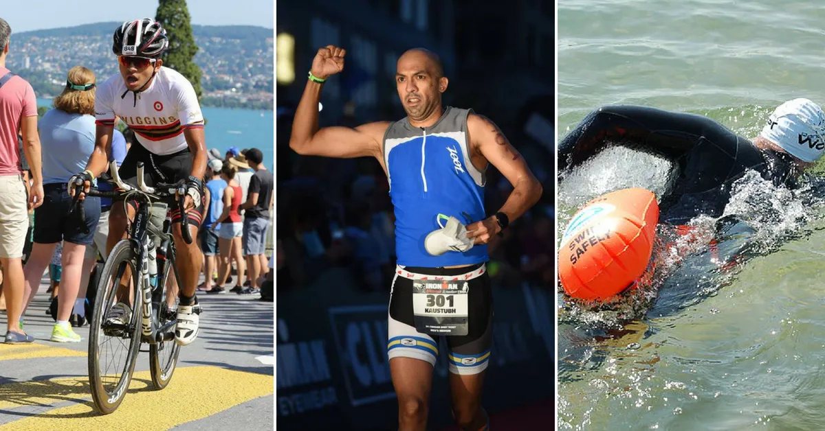 The Ultraman, spread over 3 days, has contestants bike, swim and run over huge distances. Image Credit: Arunaabh Shah, Dr Kaustubh Radkar & Danielle (Wikimedia Commons)