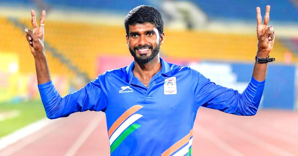 Jinson Johnson of Kerala, leads in his quest for glory. Image Credit: IPL 2018