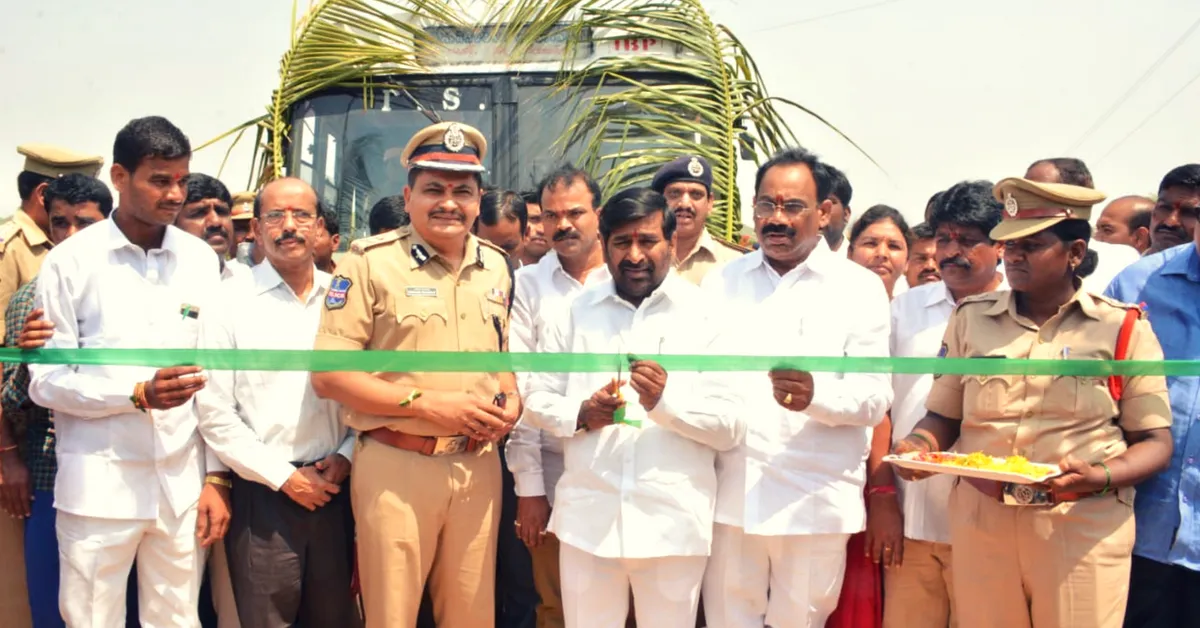 Telangana police cops Rachakonda tribal village
