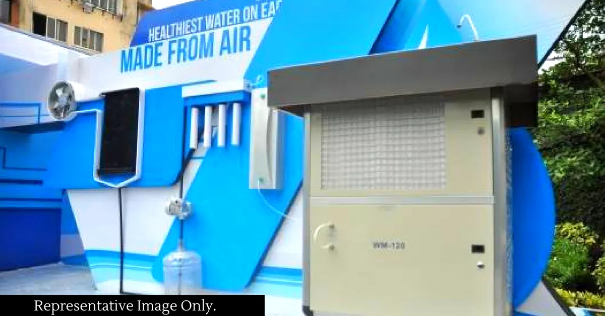 The Hyderabad-based low-cost device, can extract water from thin air. Representative Image Only. Image Credit: <a target=