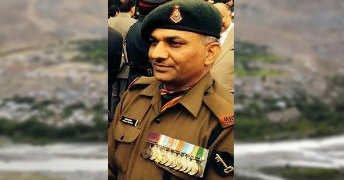 Naib Subedar Sanjay Kumar who won the Param Vir Chakra, for his gallantry during the Kargil War. Photo Source