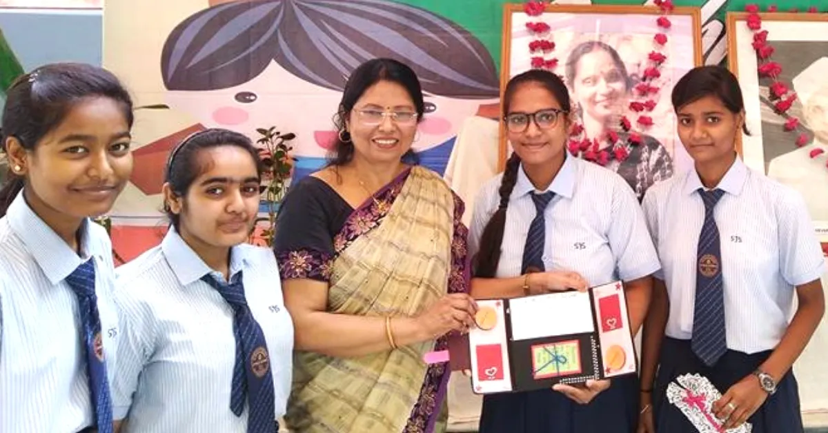 In India, a teacher is more than just an educator, and plays a vital role in shaping student's lives. Image Credit: SJS public School, RBL