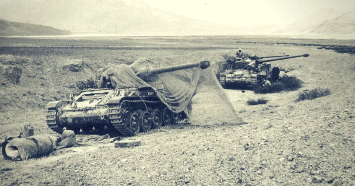 AMX-13 Tanks of 20 Lancers in Chushul area, October 1962. (Source: Flickr/India Remembers)