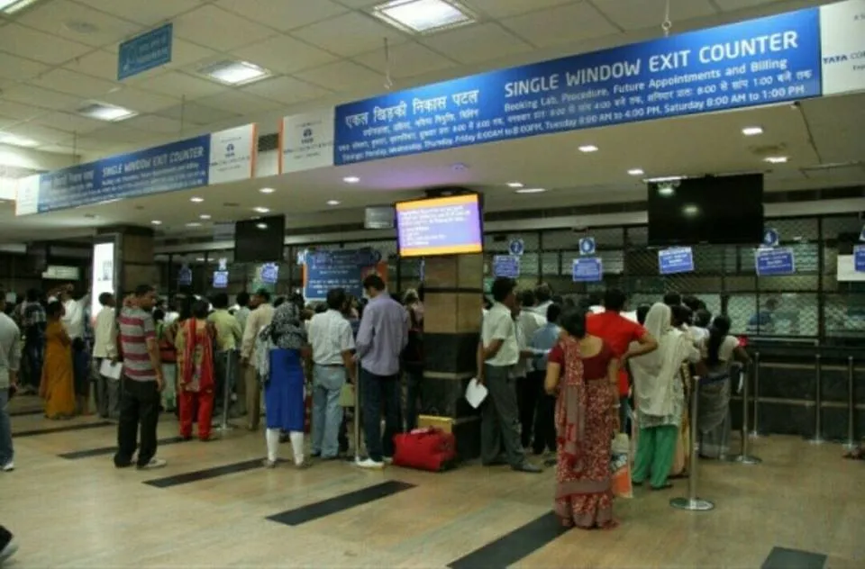 AIIMS Hospital Counter. For representational purposes only. (Source: Facebook)