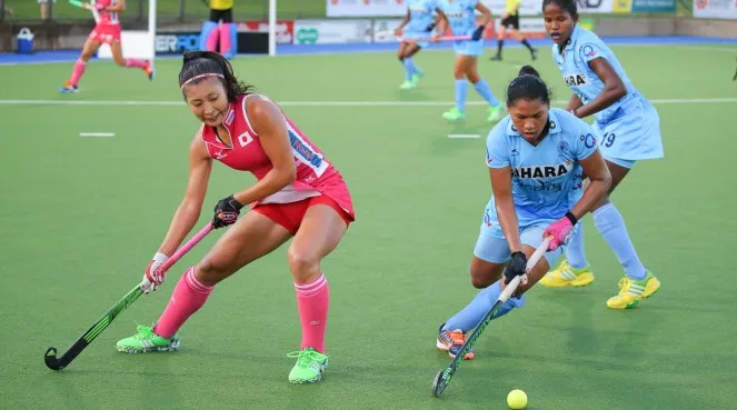 Deep Grace Ekka in action. (Source: Hockey India)
