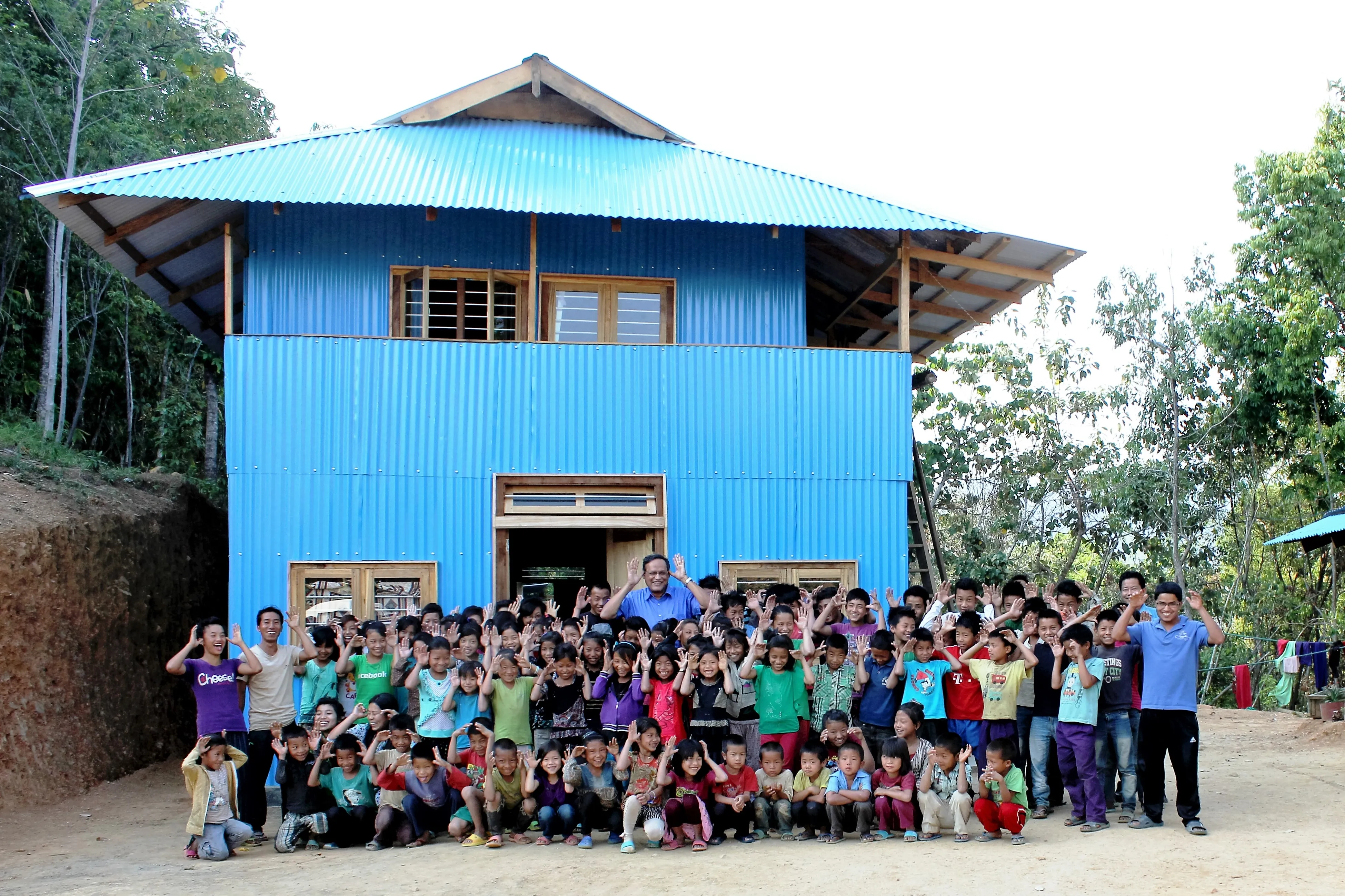 Sunbird Friendship Hostel at Ijeirong Village. 