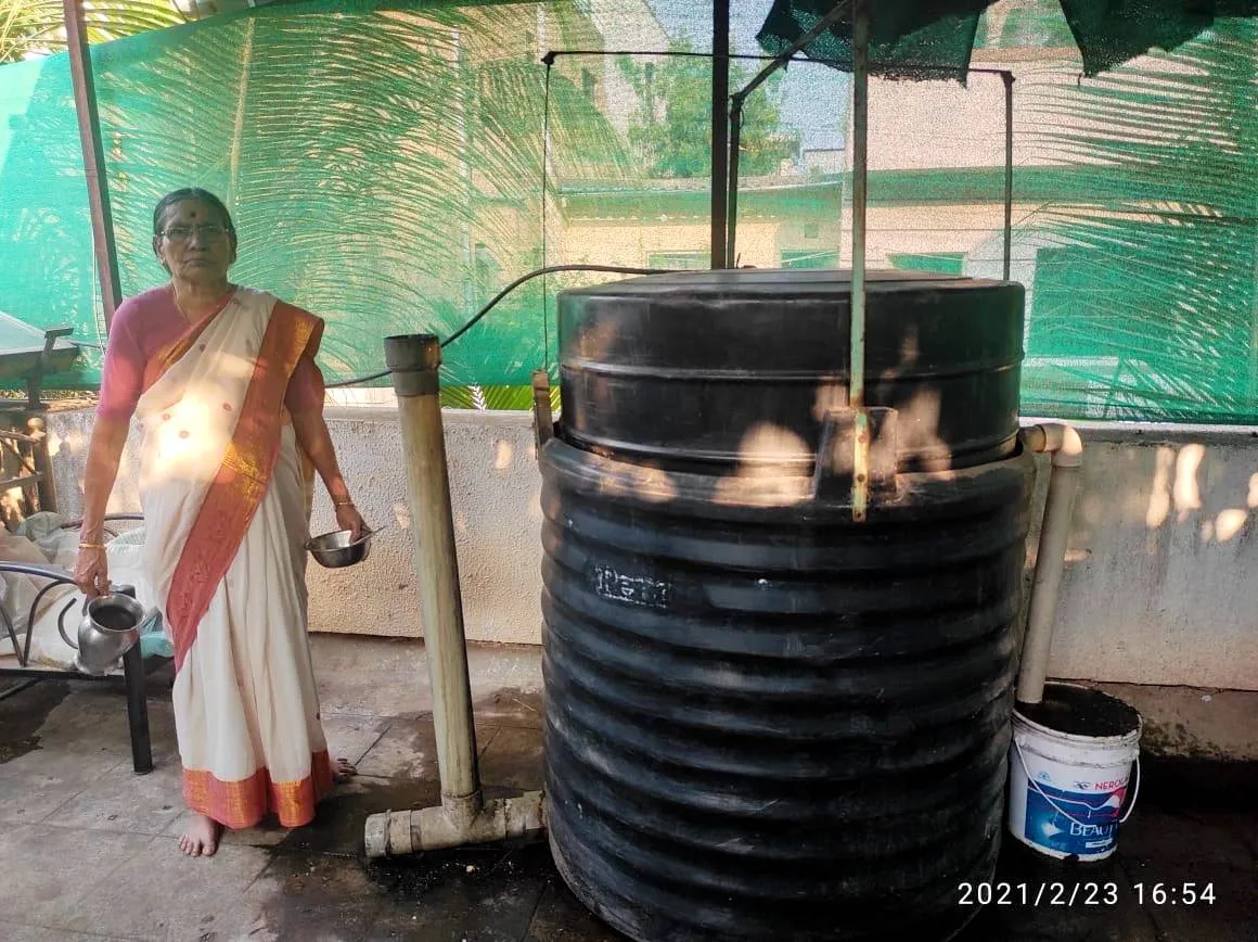 biogas for cooking at home
