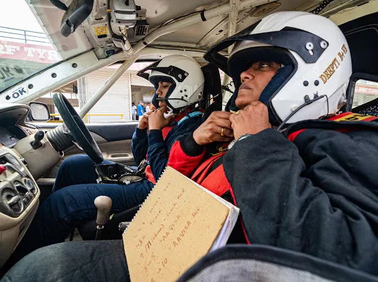 professional rally racers