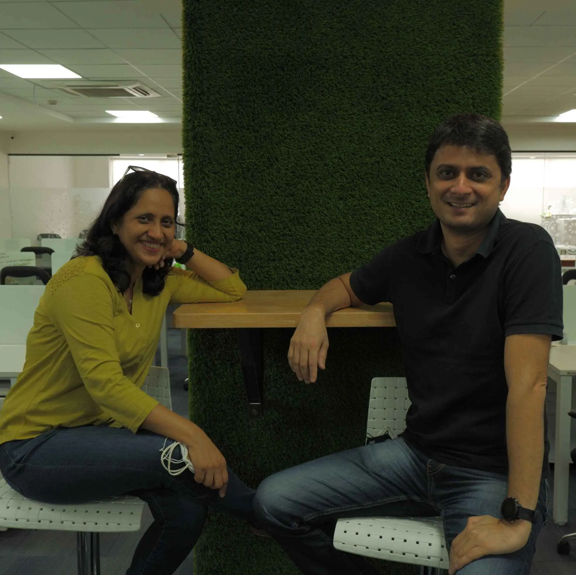 Anuradha and Dhimant