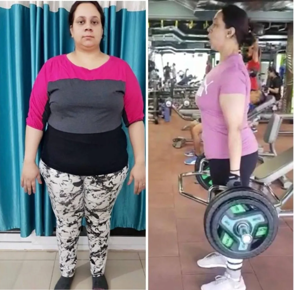 Anupriya visiting the gym regularly 