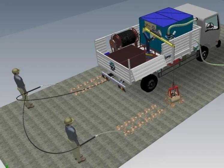 CSIR-CMERI road cleaner model