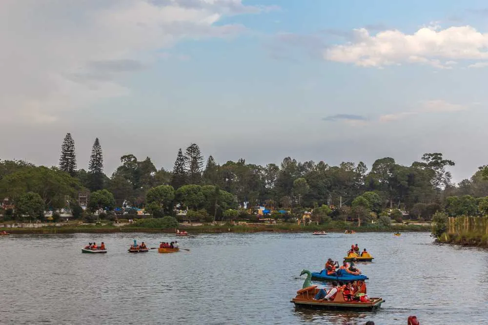 Boating at Yercaud lake