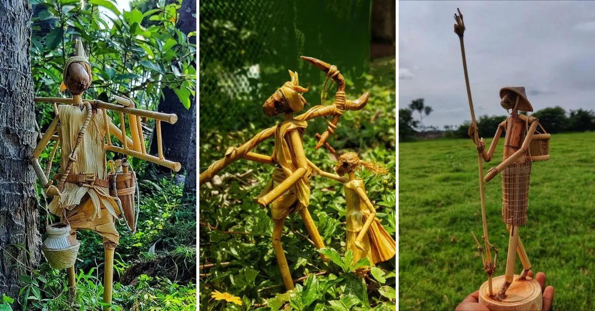 Art from waste materials