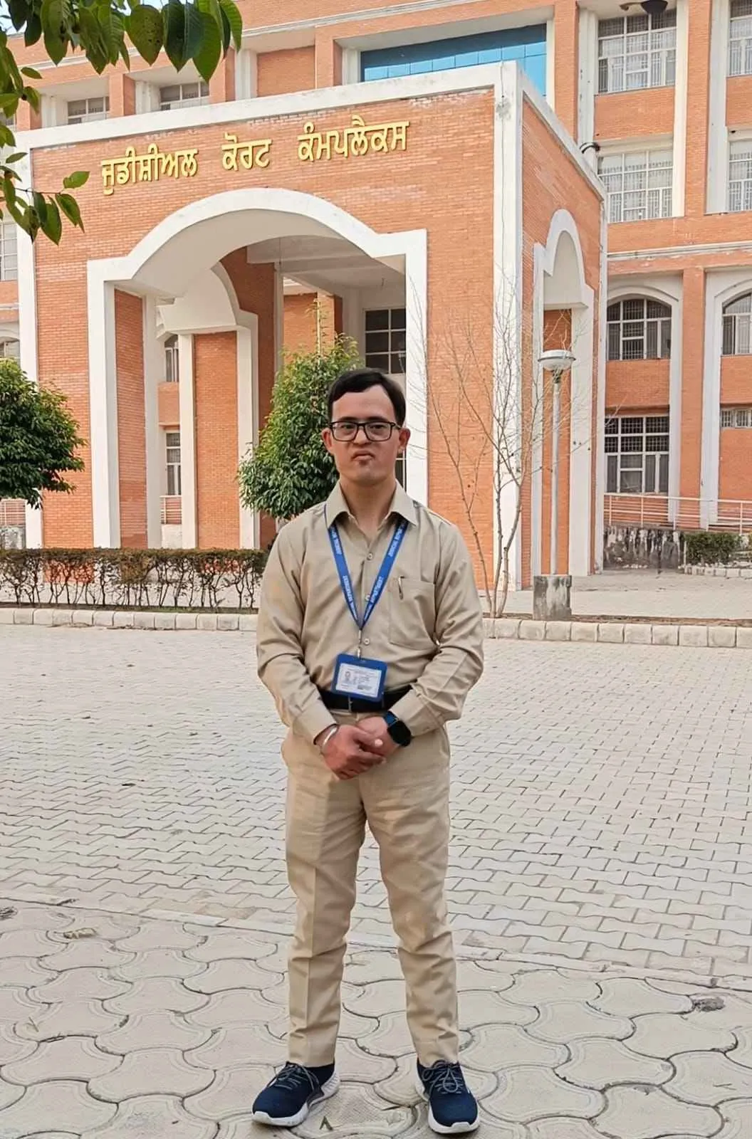 Ishwinder, a self advocate at Chaanan