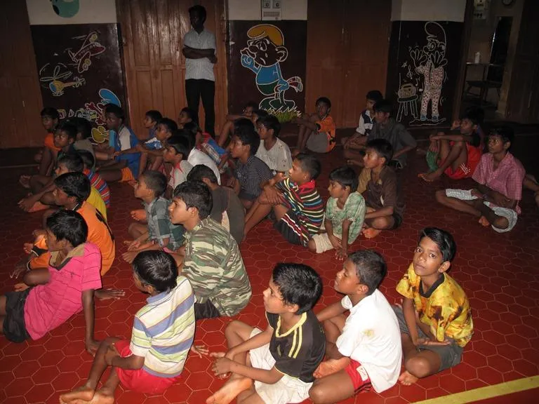 Venkatesh Charloo gives presentations about marine conservation