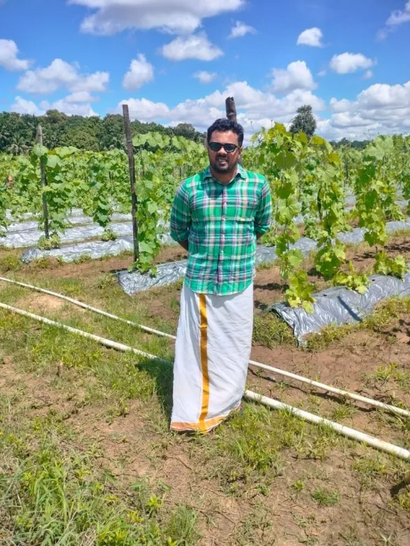 Philip Chacko -- the agripreneur in his farm