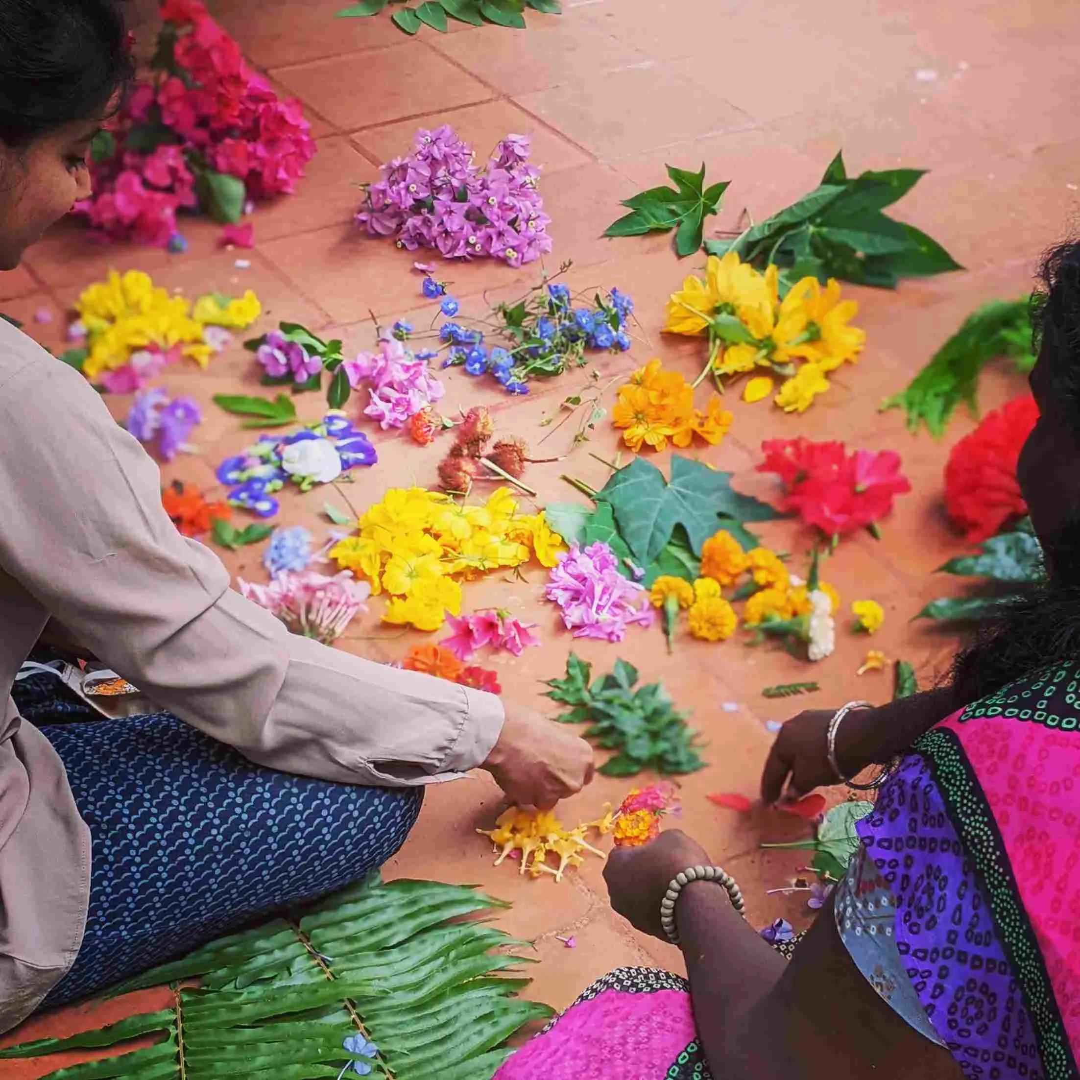 Hibiscus Heroes is a sustainable fashion brand that uses plant-based dyes