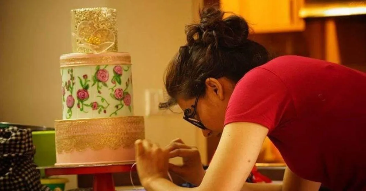 In 2012, Priya kicked off Melt It Down, a home baking business, learning everything from scratch. 