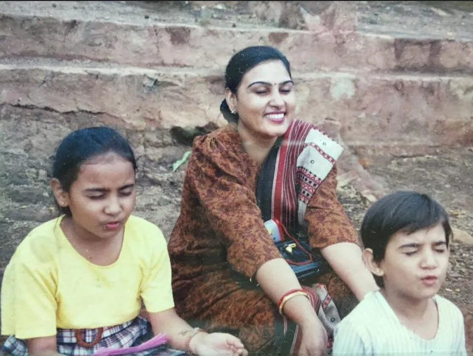 Liver donor Ankita Shrivastava's family. She would go on to become an athlete