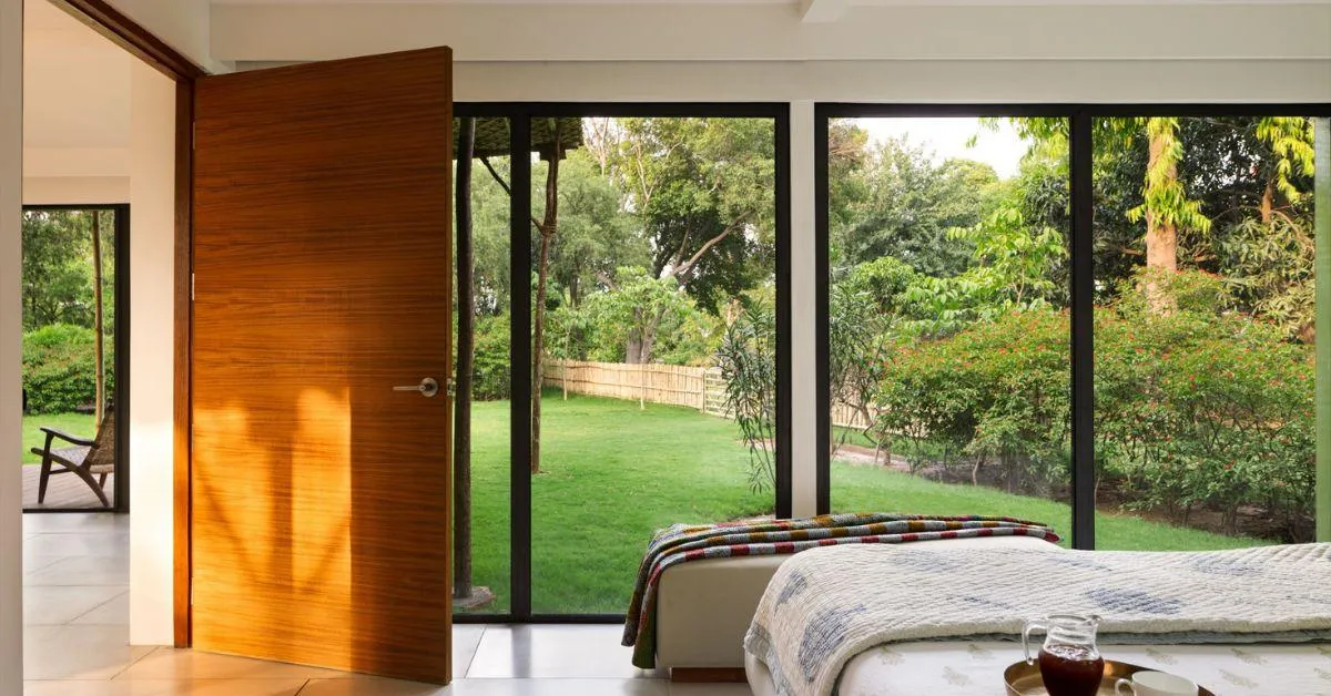 The design of Chameli is sleek with no walls between the kitchen, bedroom and drawing area. 