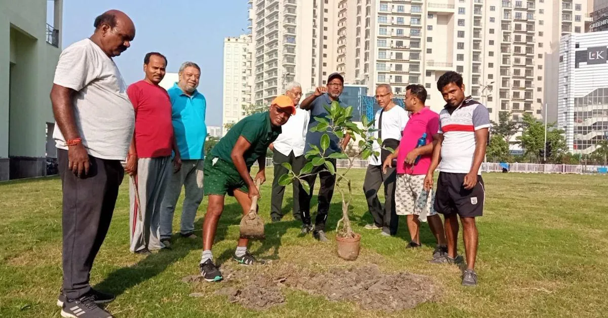 the citizens were able to plant 1,000 saplings of which 850 survived.