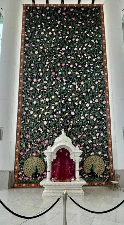 The Kamal Kunj painting is one of the works by the artists of Nathdwara