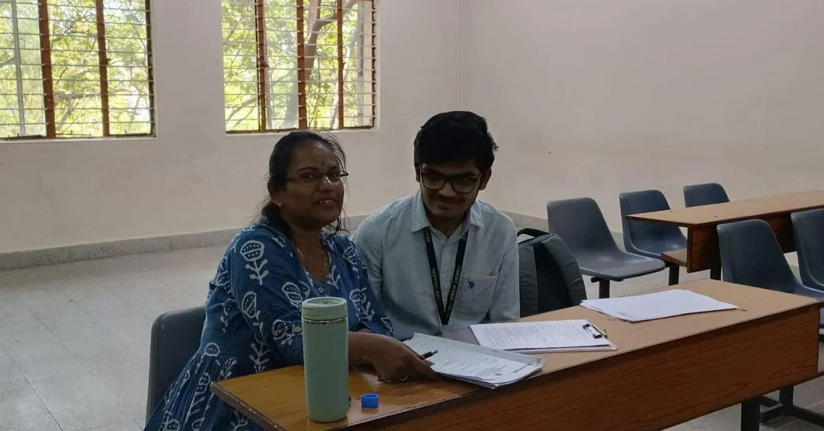 Pushpa started to write exams for people with disability in 2007.