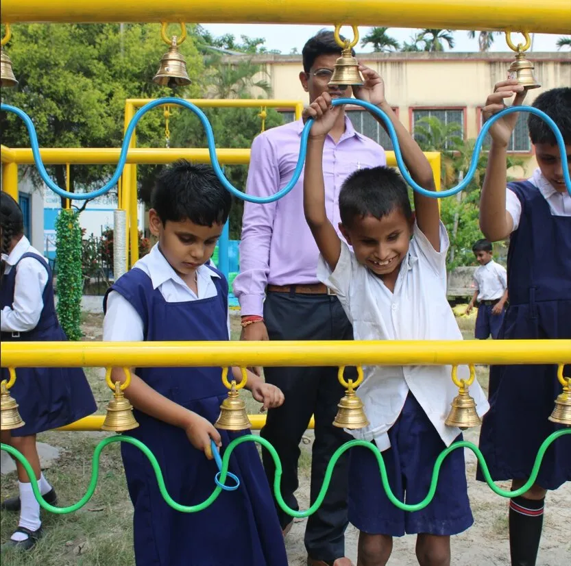 Playgrounds for blind children