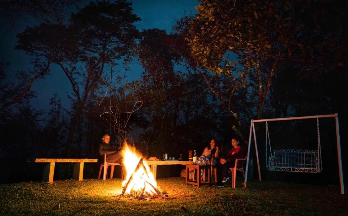 The kitchen garden at Woodway Heritage Bungalow boasts of a variety of produce and guests can also enjoy a barbeque on the land in the evenings