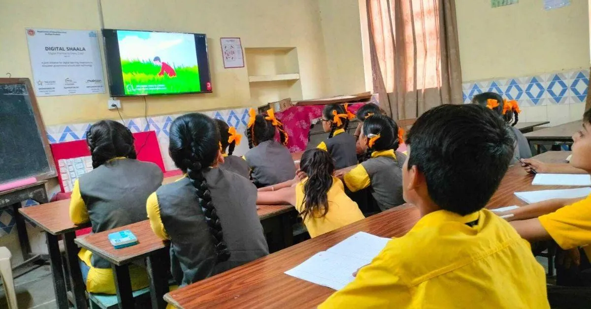 Abhishek has introduced a number of interventions, including teaching children NCERT syllabus via animations and fun videos. 