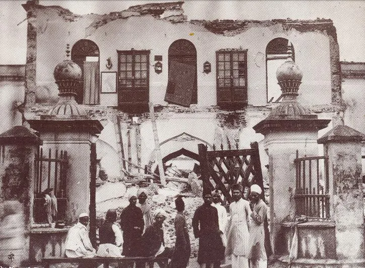The Afzal Gunj hospital was ravaged by the Musi floods in 1908