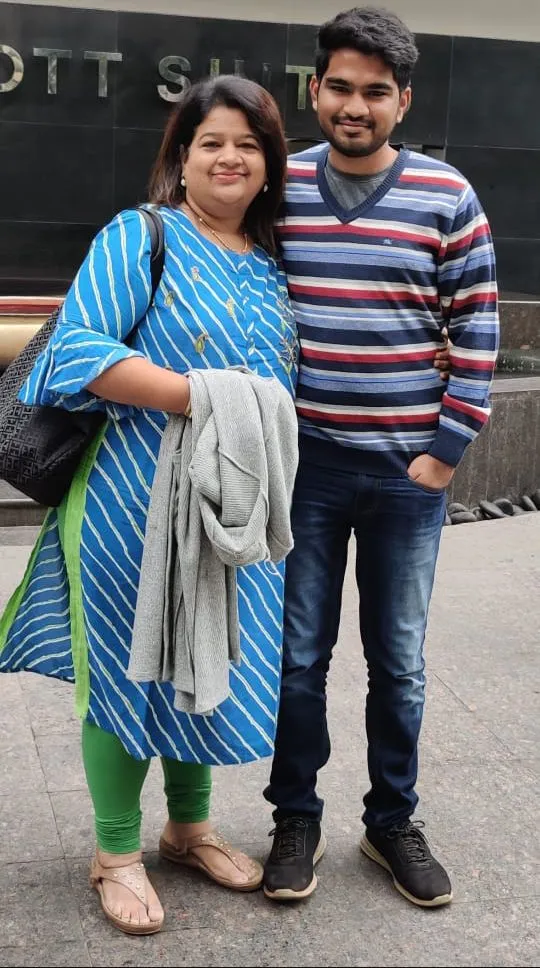 Sharmila has started Gud Mom with her son Shubham