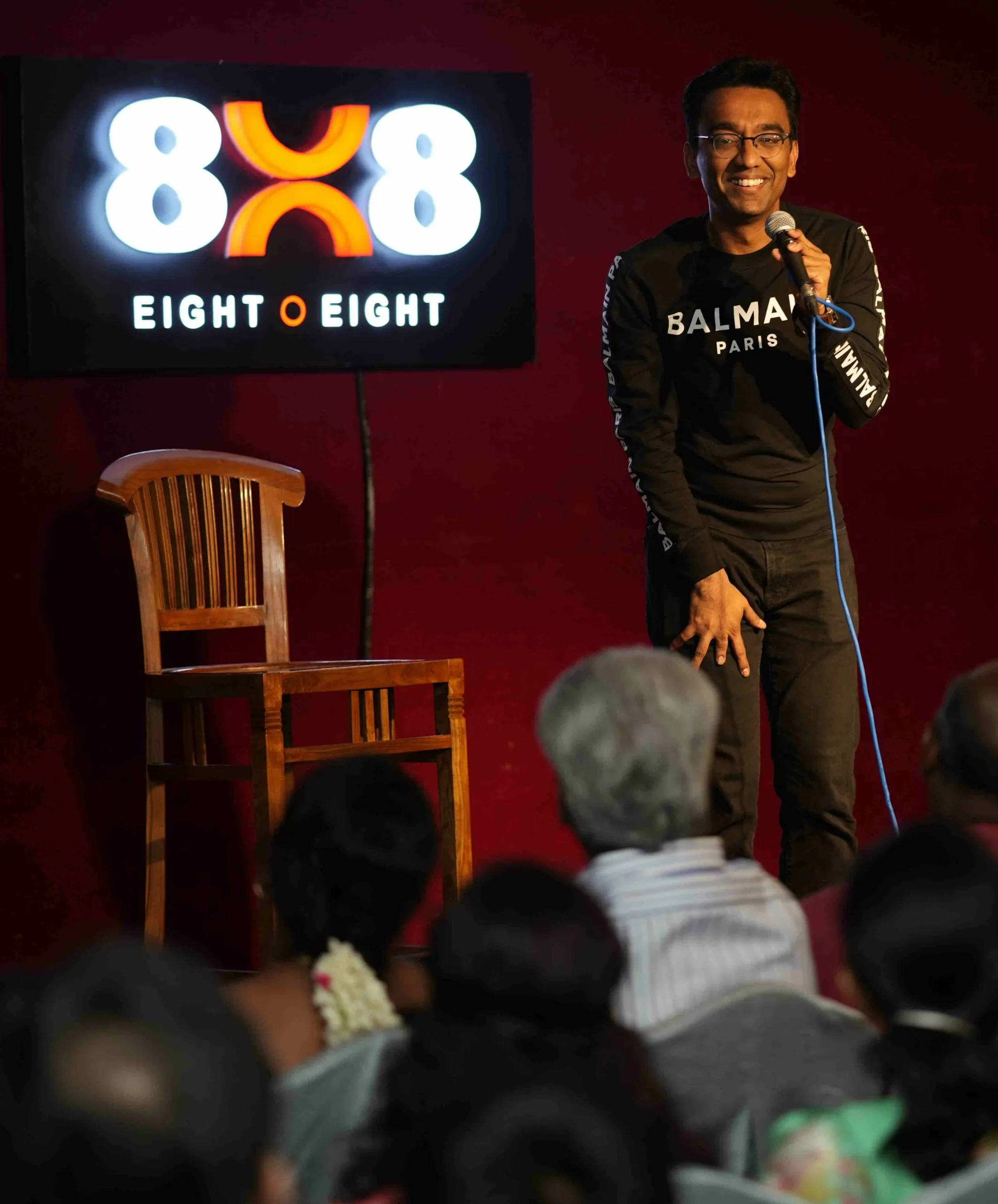 Dr Pal imparts crucial medical information through his stand-up comedy shows worldwide.