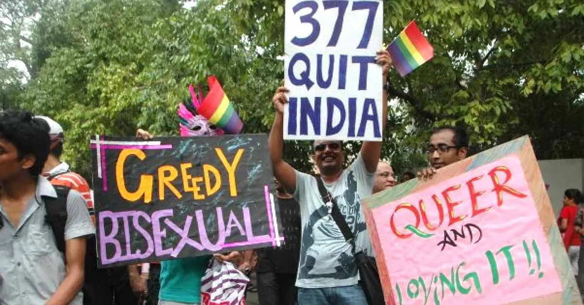 Section 377 that criminalised homosexuality was struck down in 2018