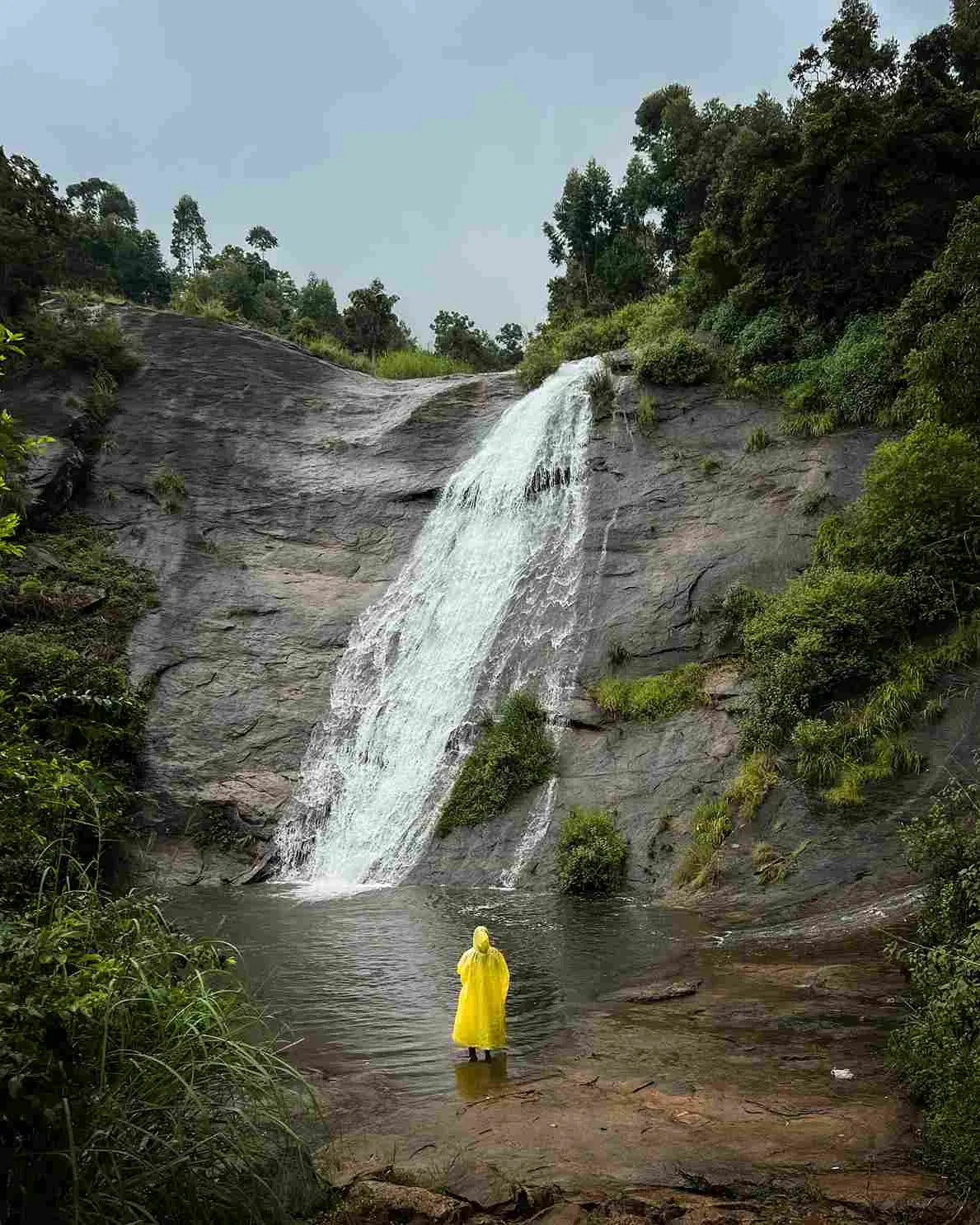 The homestay is surrounded by waterfalls, plantations and forests on all sides