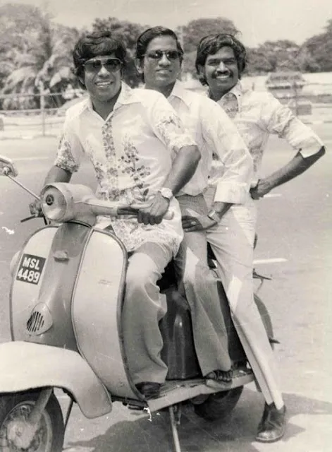 Ilaiyaraaja with his brothers 