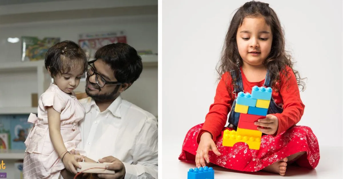 They offer 14 categories of toys that help in the cognitive development of children. 
