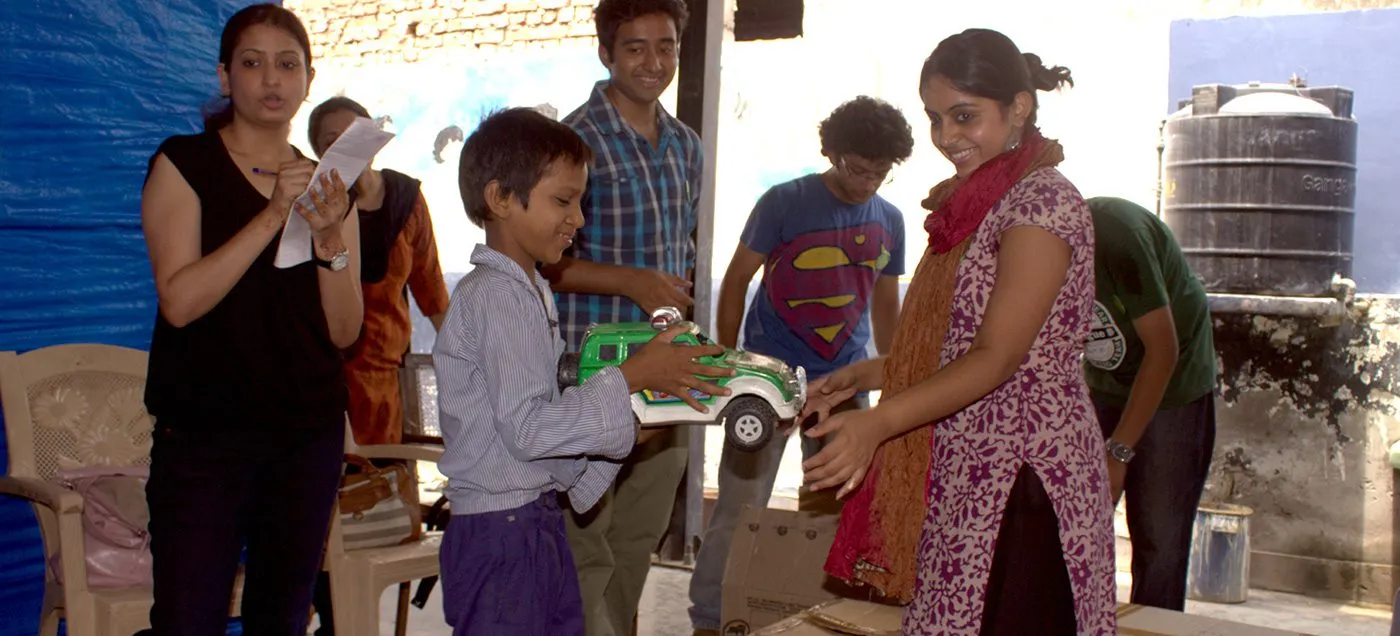 Once toys are sent to the collection centres, they are repaired and then sent to NGOs
