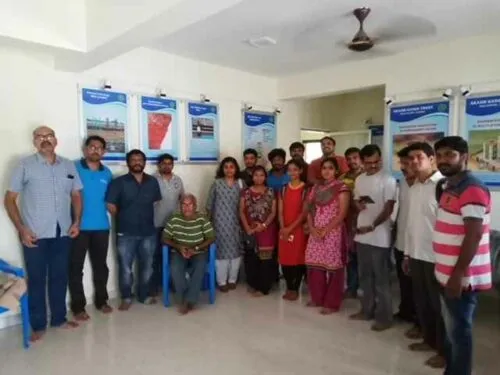 The members of the Akash Ganga Trust. Credit: Sekhar Raghavan