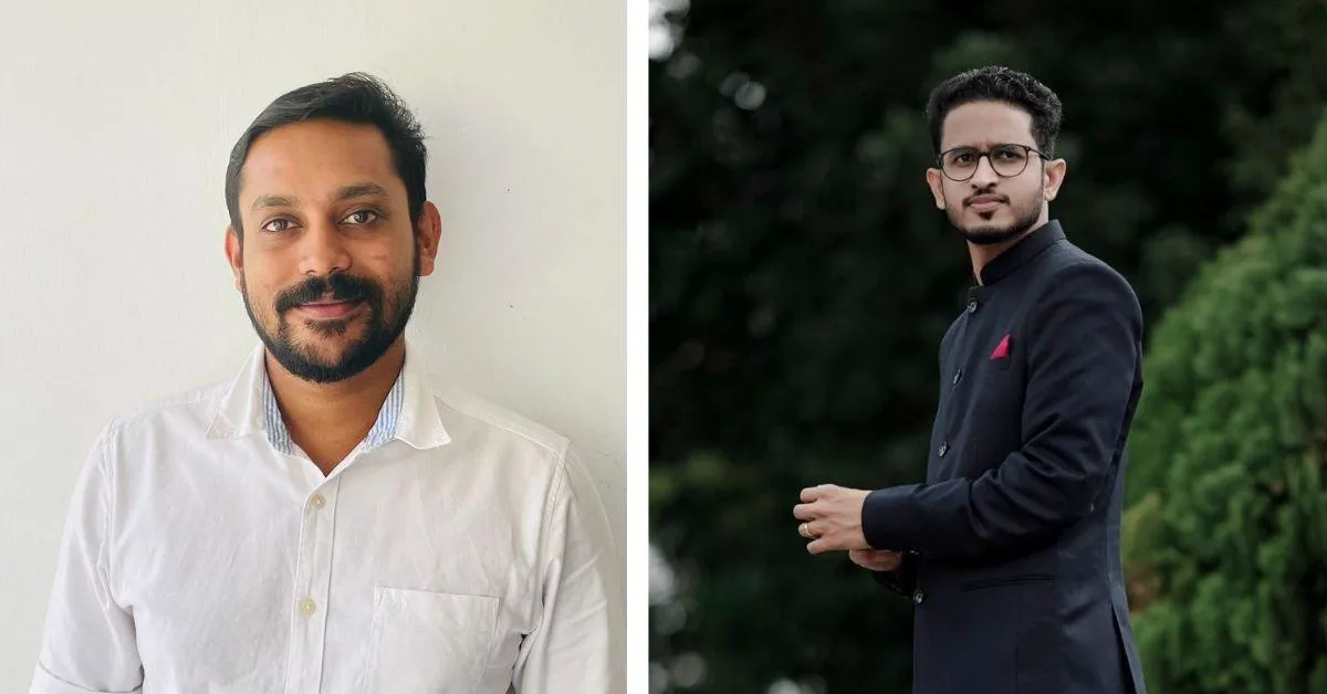Sobin Mathew and Allen Shaji, co-founders of Leopard Tech Labs.