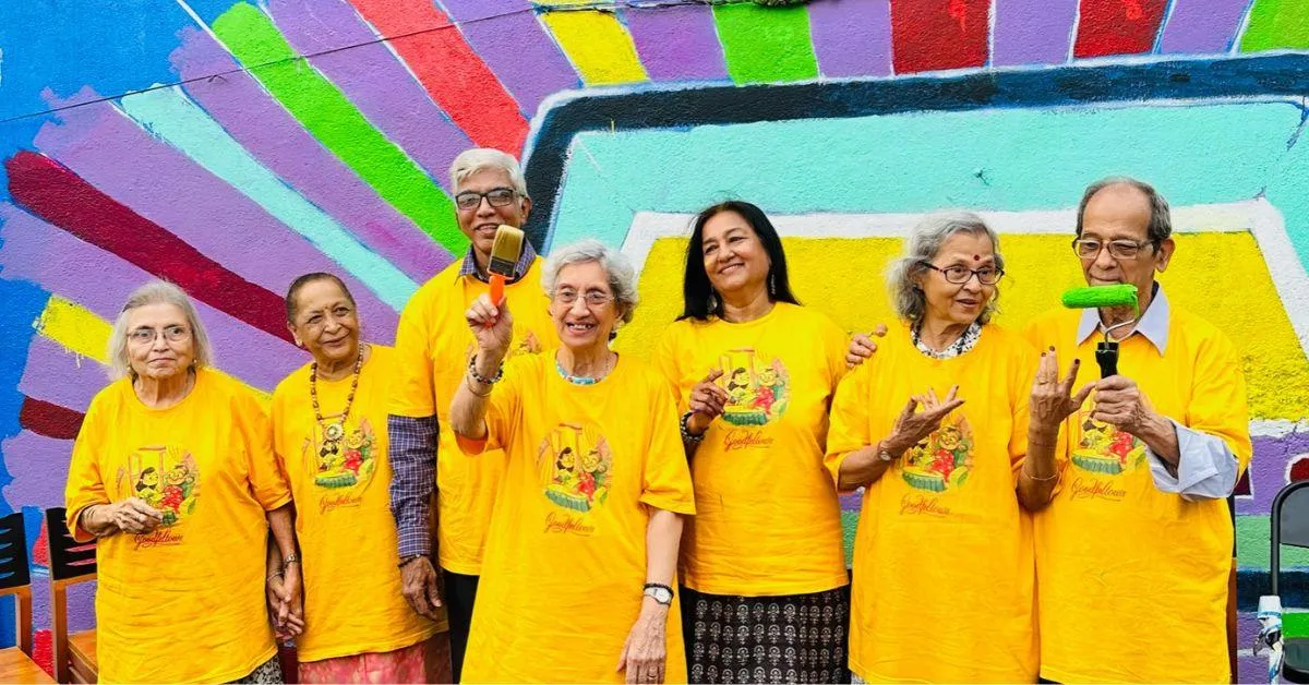 The startup frequently organises events for the grandpal community to come together and enjoy themselves