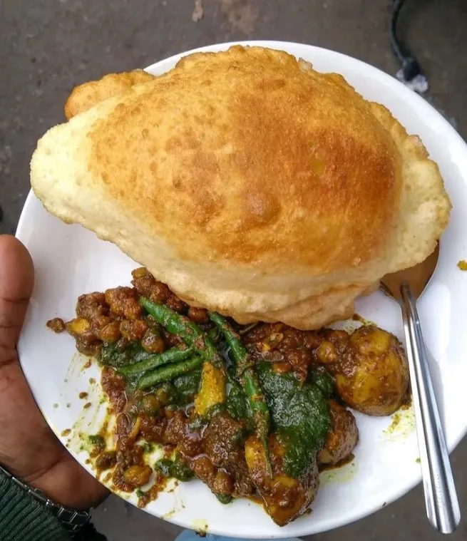 Chole bhature by Nand Di Hatti