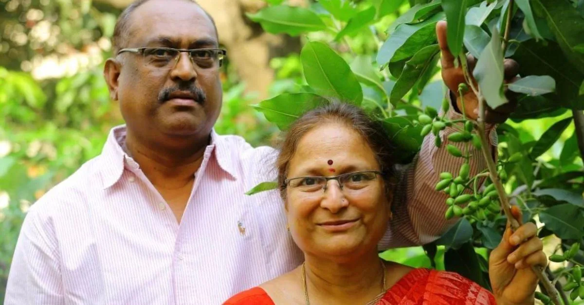 Padma has over 1000 plants in her terrace garden.
