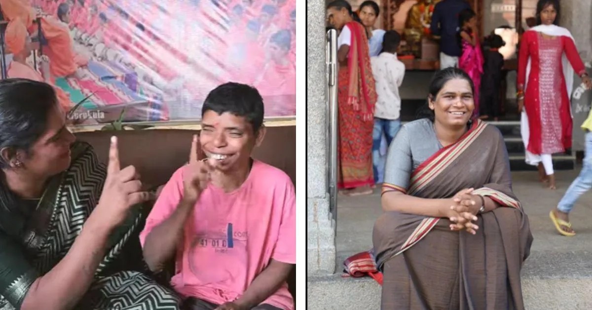 Nakshatra was abandoned by her family for being a transperson. 